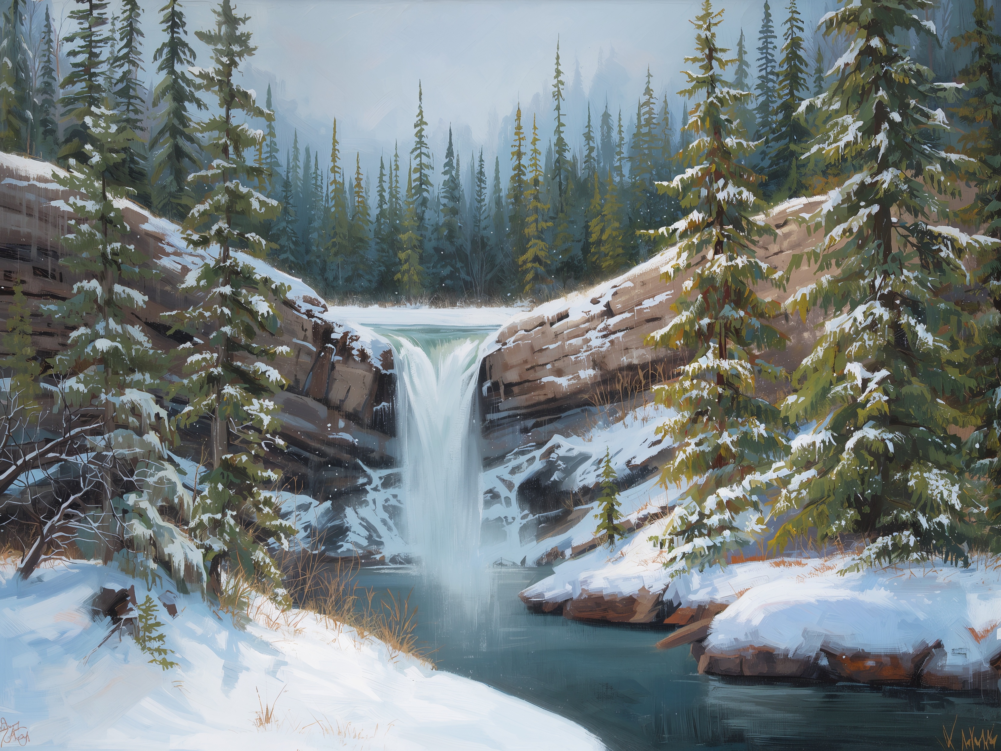 Oil painting