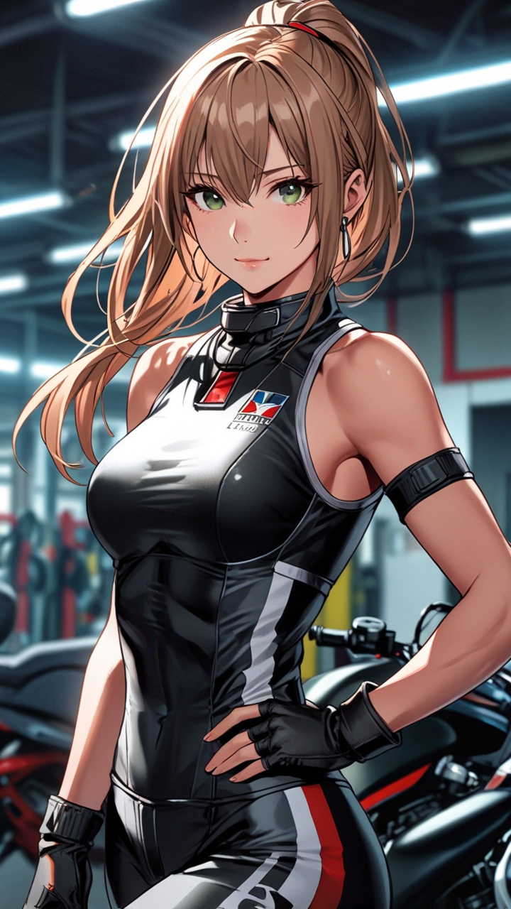 Detailed and semi-realistic manhwa style