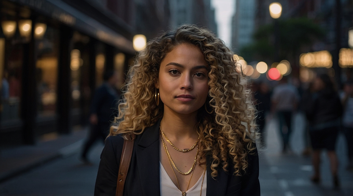 Cinematic medium shot