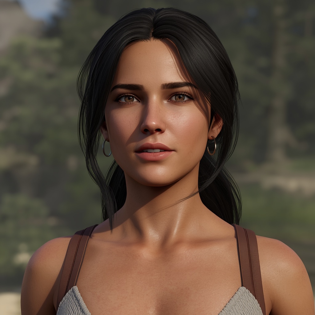 Use the uploaded image as the exact character reference