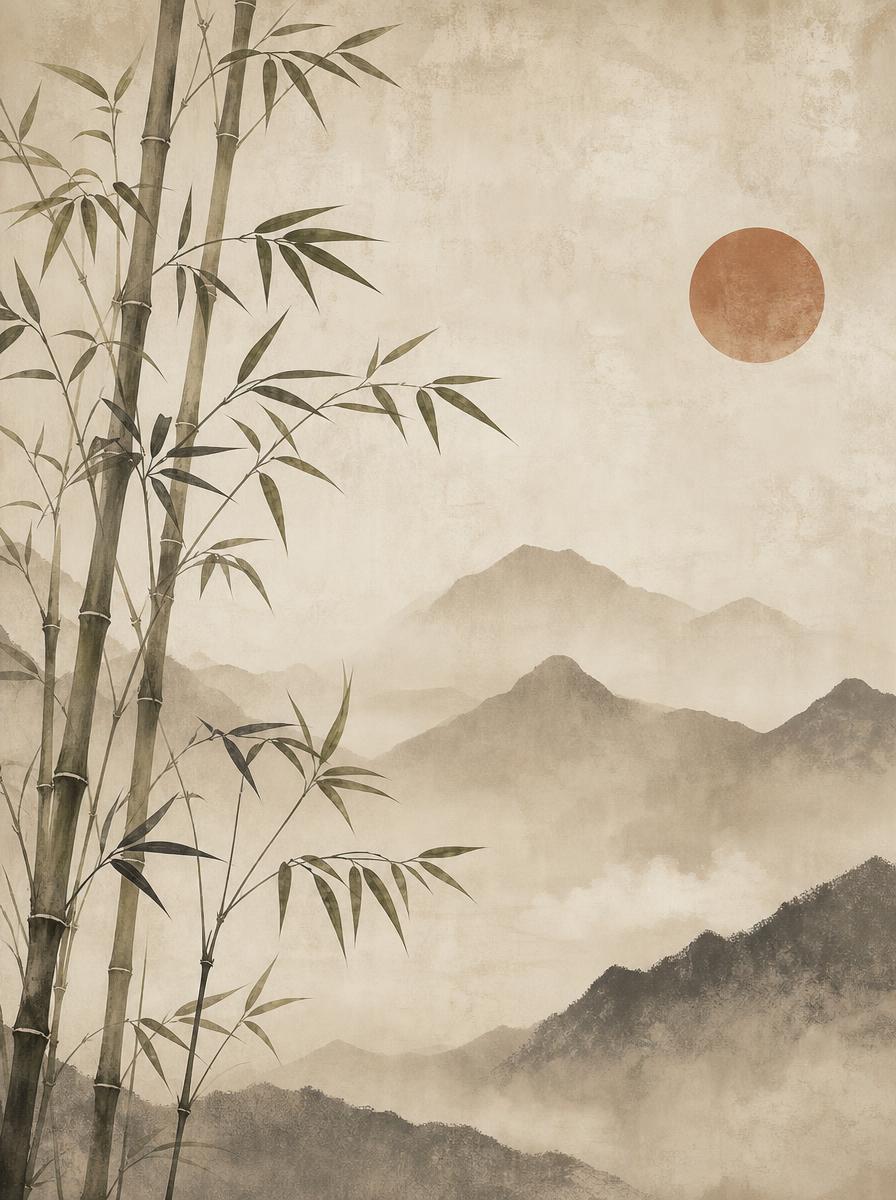 Japandi wall art