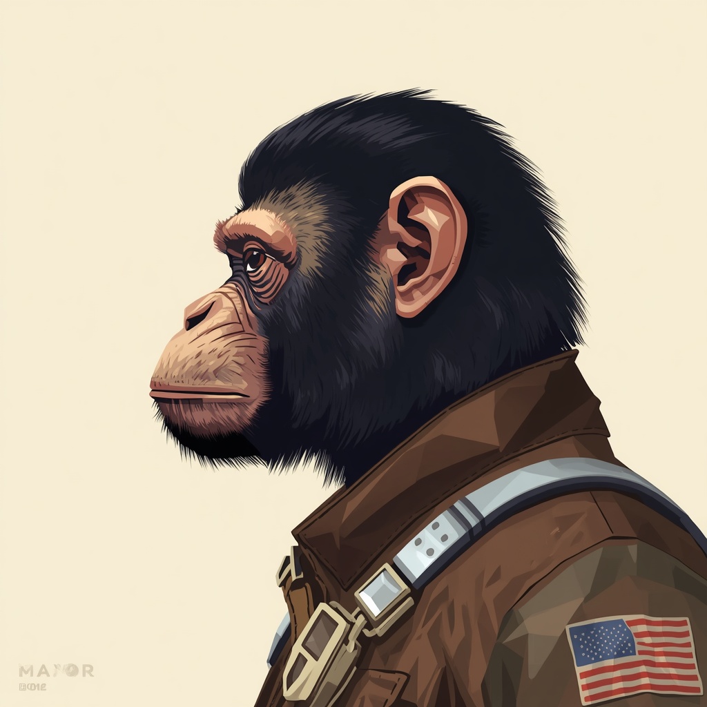Create an epic illustration titled Major Marlowe inspired by modern movie posters