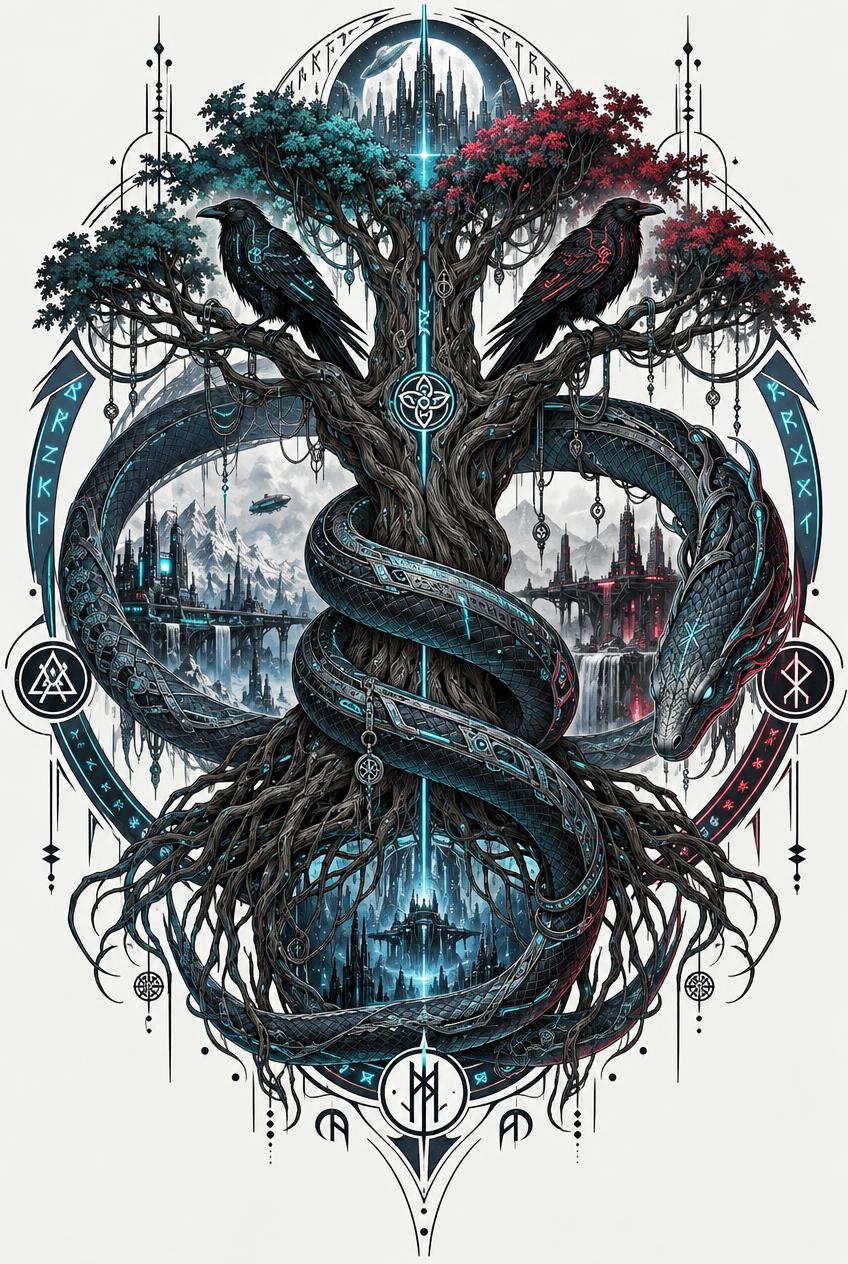 Make a pattern for an tattoo