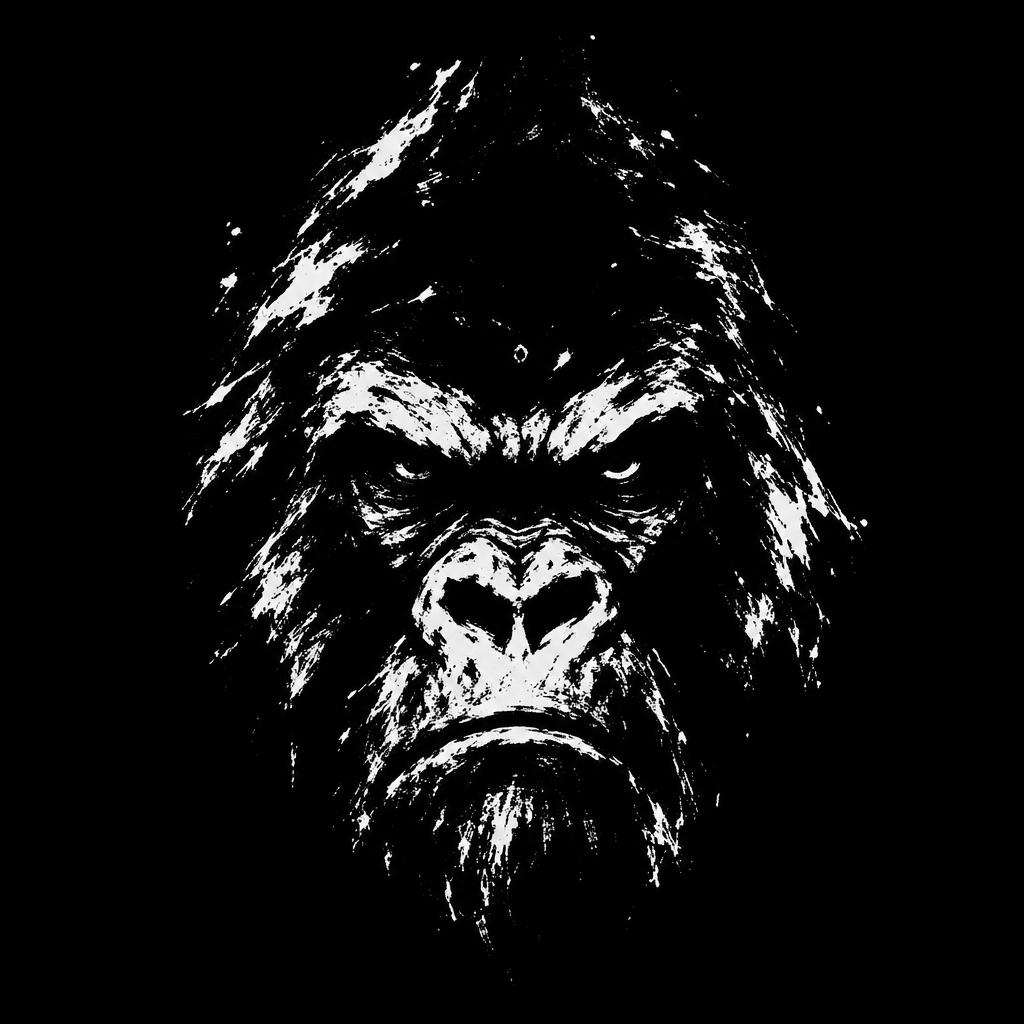 Create a minimalistic patch premium dark streetwear t-shirt logo in a raw expressive ink&hellip;