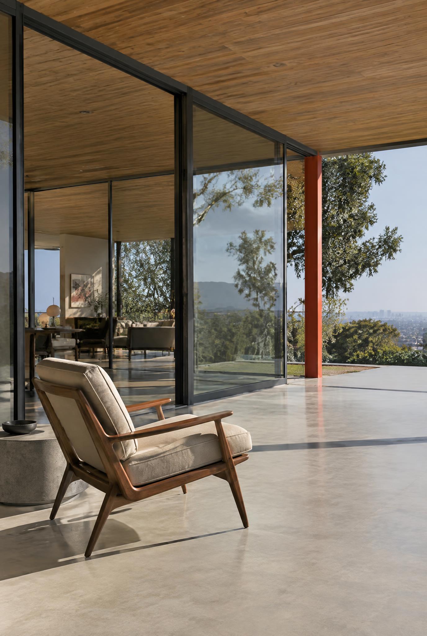 Highly photorealistic documentary architectural photograph