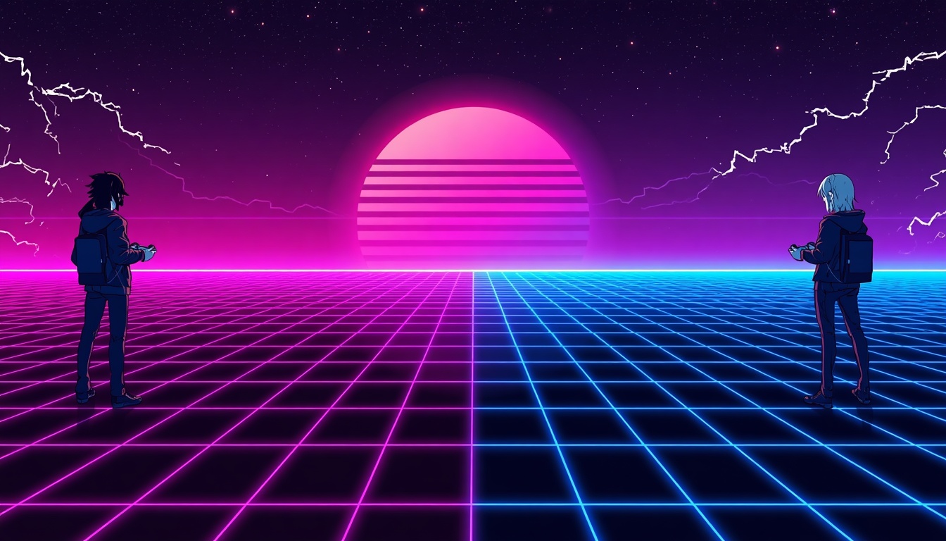 Ultra-wide desk mat artwork