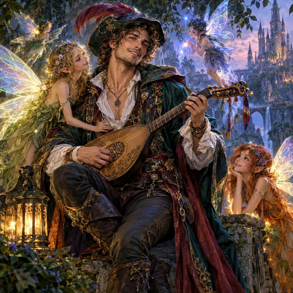 In a marvelous and enchanting bard