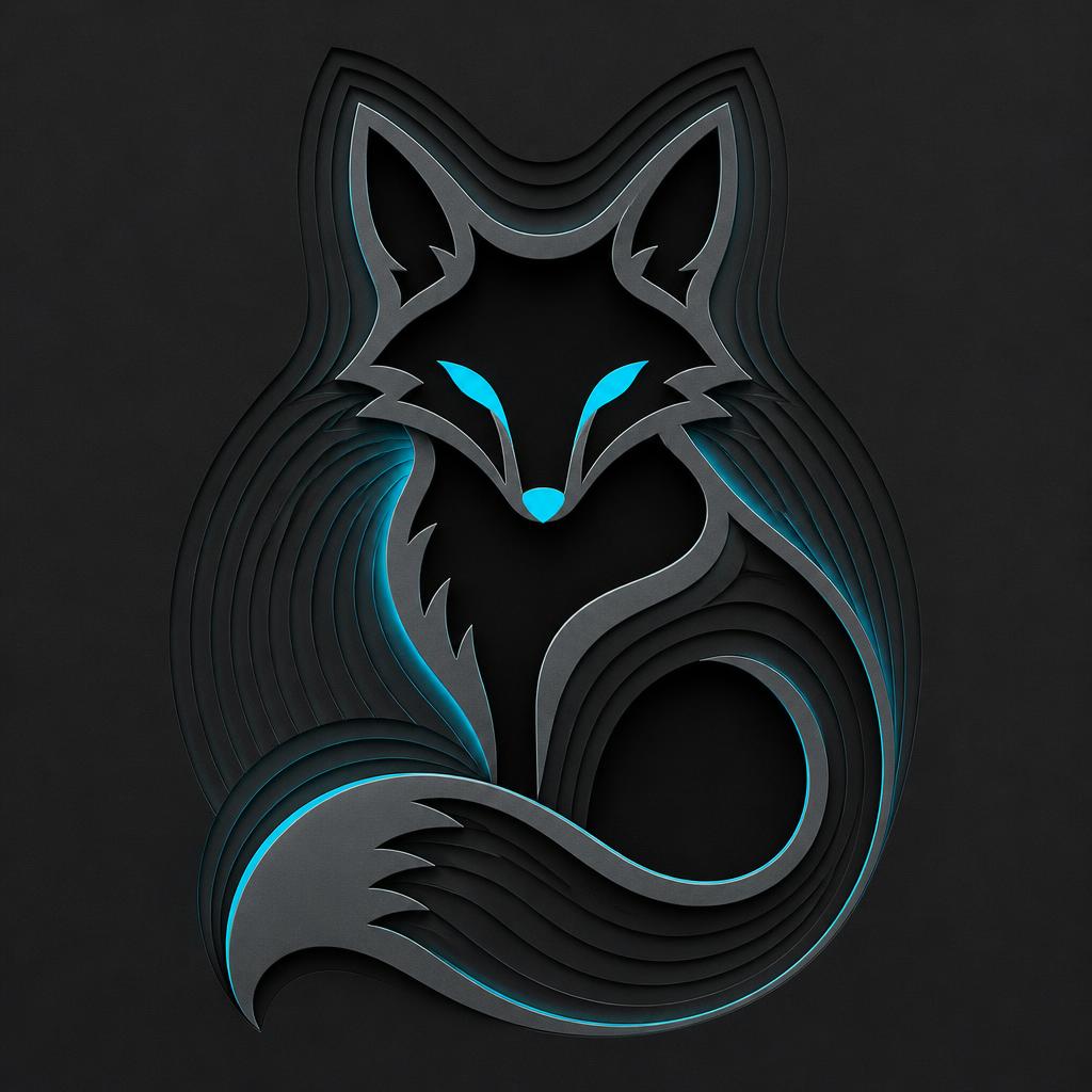 Fox negative space